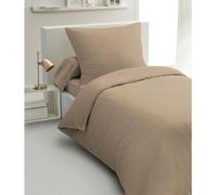Parure de couette 2 pieces - HOME LINGE PASSION - HP72071 - Microfibre 82 g - 140 x 200 cm - Beige