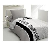 Home Linge Passion Parure DE Couette 140x200 Mimosa Noir