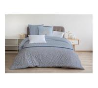 Le louxor parure de couette 100% coton bleu