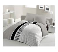 Parure de couette 3 pièces - Housse de couette + 2 taies d'oreiller Mimosa 240x260 cm - Microfibre - Home Linge Passion