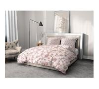 Parure de couette 3 pièces - Marquise - Rose - 240x260 cm - 100% coton