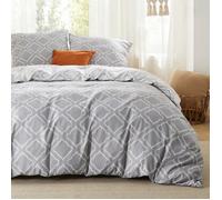 Parure de couette-Bedsure-Gris-200x200cm - Toutes saisons