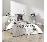 Parure de couette - DOUCEUR D'INTERIEUR - GALETS ZEN - 100% coton - 240x220
