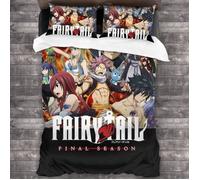 Parure de couette Fairy Tail Final Season - Synthétique - Coloré - Fantaisie