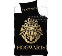 Parure de Couette Harry Potter - 1 Housse de Couette 140x200 + 1 taie 63x63cm (Parure de lit Harry Potter - M) (Duvet Set - B, 140 x 200 cm | 63 x 63 cm)