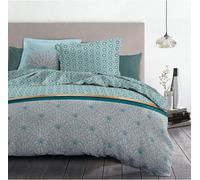 - Parure De Couette Louxor 240 X 260 Cm Vert Émeraude