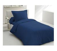 Lovely Home Parure de couette 140x200 cm 100% coton Bleu G
