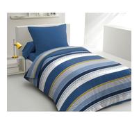 Home Linge Passion | Housse de Couette - 2 Pièces | 1 Personne - 140x200 cm | STANIS
