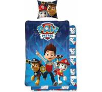 Parure de Couette Paw Patrol - 1 Housse de Couette 140x200 + 1 taie 63x63cm (Parure de lit Paw Patrol - M) (Paw Patrol Cotton Duvet Cover Set - B, 140 x 200 | 63 x 63 cm)