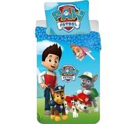 Parure de Couette Paw Patrol - 1 Housse de Couette Paw Patrol 140x200 + 1 taie 63x63cm (Parure de lit Paw Patrol - M) (Paw Patrol Duvet Cover Set - C, 140 x 200 cm | 63 x 63 cm)