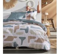 Today Parure de couette Sunshine 17.29 – 220x240 cm – 2 personnes – Imprimée Coton 57 fils