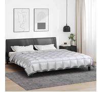 Parure de couette - VIDAXL - Duvet d'hiver - 220 x 240 cm - Satin & microfibre - Hypoallergénique