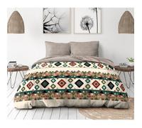 Parure de Couette - Vinincunca - 220x240 cm - Microfibre - Toucher Peau de Pêche