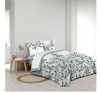 Parure de draps 4 pièces réversible - 100 % coton - Imprimé 57fils/cm² Eldorado