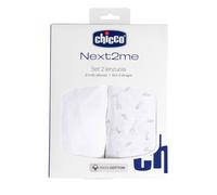 Parure de draps en coton Chicco pour Next2Me - 2 pièces