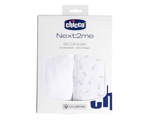 Parure de draps en coton Chicco pour Next2Me - 2 pièces