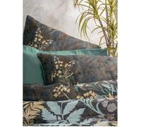 Parure de lit - 1 housse de couette 220 x 240 cm + 2 taies d'oreiller 60 x 60 cm - Satiné 100% coton - Menthe