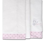 Parure de lit 100% Coralina pour Lits de 80 x 130 cm. Chaude, hyperdouce, hypoallergénique, Comprend Un Drap-Housse, Un Drap Plat et Une taie d'oreiller