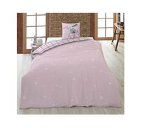 Aymax! Parure de lit Stitch So Very Tired – Réversible 140x200 cm 1 personne + Taie 65x65 cm