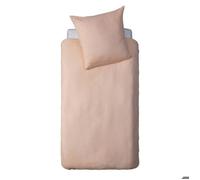 Atmosphera Parure de lit Lili 2 pièces en gaze de coton 140x200 cm Rose