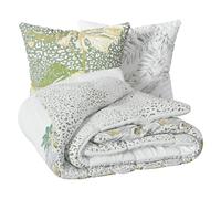 Atmosphera Parure de lit Monstera en coton 240 x 220 cm
