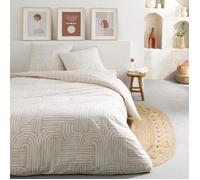 Parure de lit 2 personnes arche en coton 260x240cm