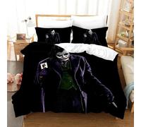 Parure De Lit 2 Pieces Avec Housse De Couette Et Motif Clown, Pour Lit Simple, Queen, King Size, Livraison Directe, Film D'horreur