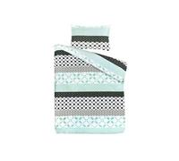 Parure de Lit 2 Pièces "Gisèle" 140x200cm Vert