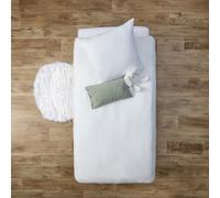 Atmosphera for Kids Parure de lit Lili Gaze de coton 140 x 200 cm Blanc