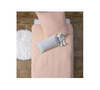 Atmosphera Parure de lit Lili 2 pièces en gaze de coton 140x200 cm Rose