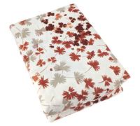 Parure de lit 200x200 cm 100% flanelle de coton ÉMILIE rouge 3 pièces