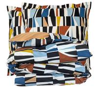 Parure de lit 200x200 cm 65x65 cm pur coton PIETRO multicolore 3 pièces