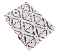 Parure de lit 240x220 cm 100% coton BENGAL Rouge