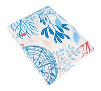 Parure de lit 240x220 cm 100% coton biologique HECTOR bleu Turquoise