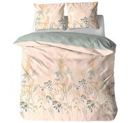 Parure de lit 240x220 cm set 63x63 cm HELIA coton