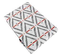 Parure de lit 260x240 cm 100% coton BENGAL Rouge