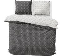 Parure de lit 260x240 cm 100% coton biologique WAG Noir