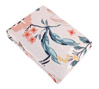 Parure de lit 260x240 cm coton bci adouci PANGA rose 3 pièces