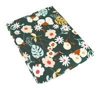 Parure de lit 260x240 cm microfibre CUEILLETTE vert 3 pièces