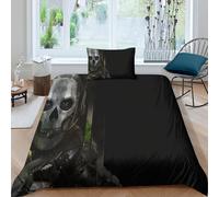 Parure De Lit 3 Pieces Avec Housse De Couette Et Taies D'oreiller, Motif Dessin Anime Modern Warfare, Imprimée En 3d.