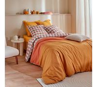 Atmosphera - Parure de lit Carreaux Modernes 240x220cm en Coton