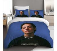 Parure De Lit 3 Pieces Eurovisionlive Kyle - Decoration De Noël - 1 Housse De Couette + 2 Taies D'oreiller (Sans Insert)