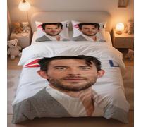 Parure De Lit 3 Pieces Jonathan Bailey - Parure De Lit Douce Et Confortable, Accessoires De Chambre Élégants Pour Créer Une Atmosphère Chaleureuse Pour Votre Maison