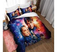 Parure De Lit 3 Pieces King Size, Imprimé Cara Delevingne, Housse De Couette Pour Fille, Microfibre Ultra Douce Et Hypoallergénique, Photo