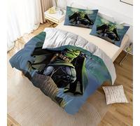Parure De Lit 3 Pieces Marvel Doctor Doom, Housse De Couette, Polyvalente, Toutes Saisons, Pour Chambre À Coucher, Chambre D'amis, Super Douce, Confortable Et Respirante