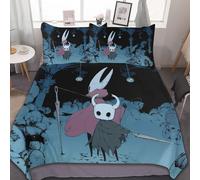 Parure De Lit 3 Pieces Motif Humoristique Hollow Knight D'adjzepuo (1 X 90 Pouces) Avec Housse De Couette Et 2 Taies D'oreiller