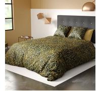 Parure de lit 3 pièces - Nava - Coton Bio - Housse de couette 240x260 + 2 taies d'oreiller 63x63 cm