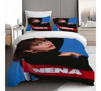 Parure De Lit 3 Pieces Nena Avec Housse De Couette Et 2 Taies D'oreiller, Sans Rembourrage, Avec Impression Numérique Et Fermeture Éclair.