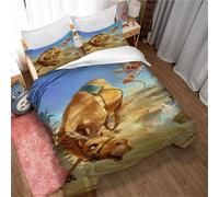 Parure De Lit 3 Pieces Ste-X Fairy Tale World, Housse De Couette Confortable En Microfibre, Ensemble De Literie De Chambre Classique Et Élégant