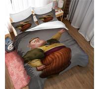Parure De Lit 3 Pieces Ste-X Fairy Tale World, Housse De Couette Confortable En Microfibre, Ensemble De Literie De Chambre Classique Et Élégant